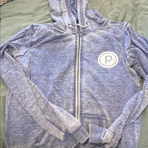 PURE BARRE CIRCLE P ZIP UP